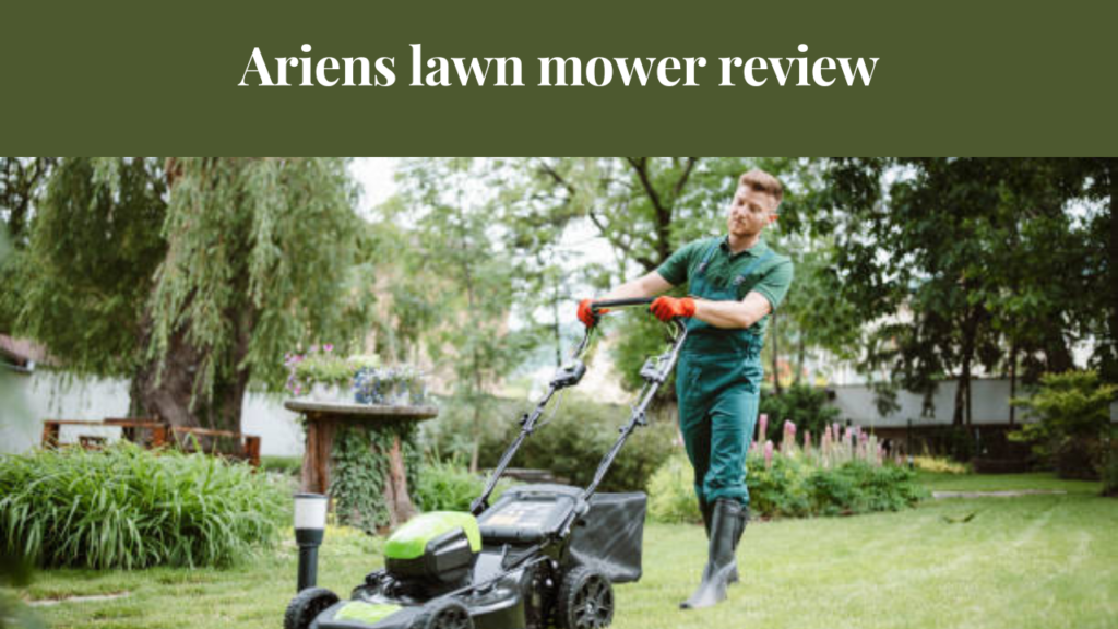 Ariens lawn mower review